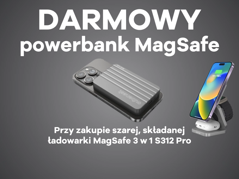 DARMOWY powerbank MagSafe