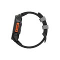 Prémiowy sportowy pasek do Garmin Watch QuickFit 22 mm czarno-szary