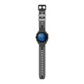 Prémiowy sportowy pasek do Garmin Watch QuickFit 22 mm czarno-szary