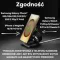Cubenest Qi2 Składana magnetyczna bezprzewodowa ładowarka 3w1 SQS312 Pro Samsung Watch