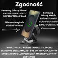 Cubenest Qi2.2 Magnetyczna bezprzewodowa ładowarka 3w1 SQS314 Pro Samsung Watch