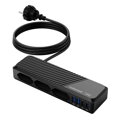 Cubenest PD GaN PowerStrip SlimLine 7w1 Extended USB 70W