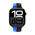 Prémiowy sportowy pasek na Apple Watch Czarno/Niebieski