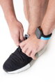 Prémiowy sportowy pasek na Apple Watch Czarno/Niebieski