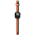 Prémiowy sportowy pasek na Apple Watch Czarno/Pomarańczowy