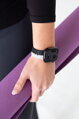 Prémiowy sportowy pasek na Apple Watch Czarno/Szary