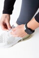 Prémiowy sportowy pasek na Apple Watch Czarno/Szary