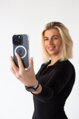 Prémiowy sportowy pasek na Apple Watch Czarno/Szary