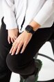 Prémiowy sportowy pasek na Apple Watch Czarny