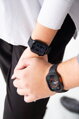 Prémiowy sportowy pasek na Apple Watch Czarny