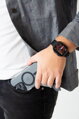 Prémiowy sportowy pasek na Apple Watch Czarny