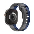 Prémiowy sportowy pasek na Apple Watch Szaro/Niebieski