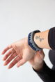Prémiowy sportowy pasek na Apple Watch Szaro/Niebieski