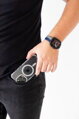 Prémiowy sportowy pasek na Apple Watch Szaro/Niebieski