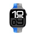 Prémiowy sportowy pasek na Apple Watch Niebieski/Szary
