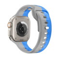 Prémiowy sportowy pasek na Apple Watch Niebieski/Szary
