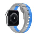 Prémiowy sportowy pasek na Apple Watch Niebieski/Szary