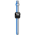 Prémiowy sportowy pasek na Apple Watch Niebieski/Szary