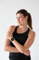 Prémiowy sportowy pasek na Apple Watch Niebieski/Szary