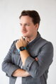 Prémiowy sportowy pasek na Apple Watch Niebieski