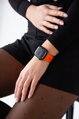Prémiowy sportowy pasek na Apple Watch Pomarańczowy