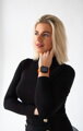 Prémiowy sportowy pasek na Apple Watch Pomarańczowy