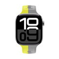 Prémiowy sportowy pasek na Apple Watch Żółto/Szary