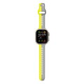 Prémiowy sportowy pasek na Apple Watch Żółto/Szary