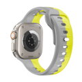 Prémiowy sportowy pasek na Apple Watch Żółto/Szary