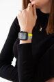 Prémiowy sportowy pasek na Apple Watch Żółto/Szary