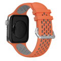 Pasek sportowy do Apple Watcha Pomarańczowo/Szary