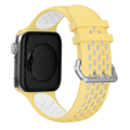 Pasek sportowy do Apple Watcha Żółto/Biały