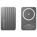 Cubenest Magnetyczny bezprzewodowy powerbank S1B1 szary