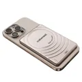 Cubenest Magnetyczny bezprzewodowy powerbank SlimDual 5000 mAh S1B3D złoty