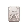Cubenest Magnetyczny bezprzewodowy powerbank SlimDual 5000 mAh S1B3D złoty