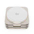 Cubenest Qi2.2 Składana magnetyczna bezprzewodowa ładowarka 3w1 SQ312 Pro tytan