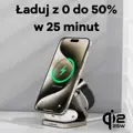 Cubenest Qi2.2 Składana magnetyczna bezprzewodowa ładowarka 3w1 SQ312 Pro tytan