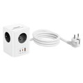 Cubenest PowerCube Extended USB A+C PD 20 W 1,5 m szara