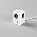 Cubenest PowerCube Extended USB A+C PD 20 W 1,5 m szara