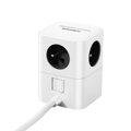 Cubenest PowerCube Extended USB A+C PD 20 W 1,5 m szara
