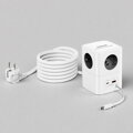 Cubenest PowerCube Extended USB A+C PD 20 W 1,5 m szara