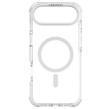 Cubenest Kryt na iPhone 17 Air MagPro Strong Guard bialy