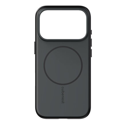 Cubenest Etui na iPhone 17 Pro z obsługą MagSafe matny czarny Cubenest Etui na iPhone 17 Pro z obsługą MagSafe matny czarny