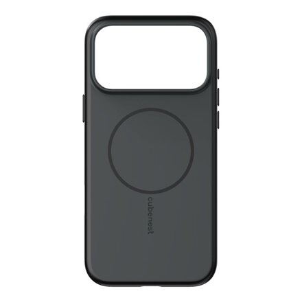 Cubenest Etui na iPhone 17 Pro Max z obsługą MagSafe matny czarny Cubenest Etui na iPhone 17 Pro Max z obsługą MagSafe matny czarny