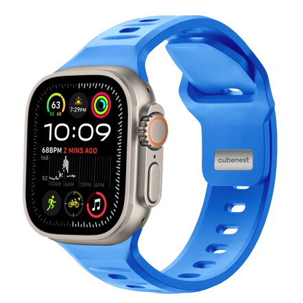 Prémiowy sportowy pasek na Apple Watch Niebieski