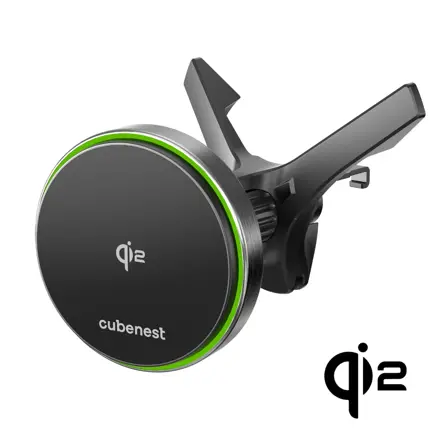 Cubenest Qi2 Magnetyczna bezprzewodowa ładowarka samochodowa SQ1C0