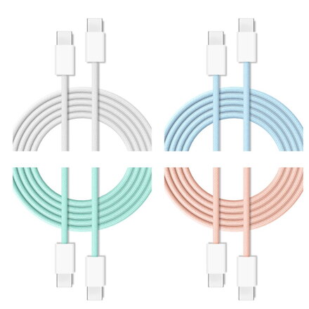 Cubenest Kabel USB-C/USB-C 60W 1m 4szt.