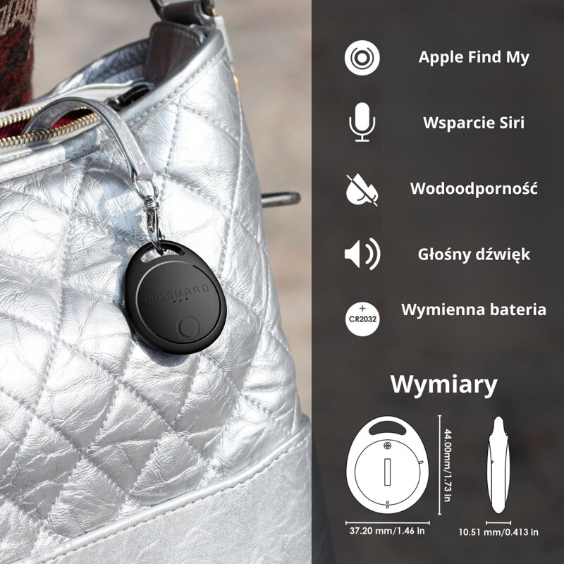 Lokalizator HoloTag z Apple Find My 1szt.