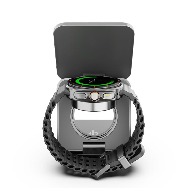Cubenest Qi2.Składana magnetyczna bezprzewodowa ładowarka 3w1 SQS312 Pro Samsung Watch