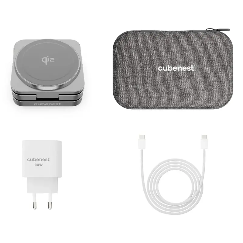 Qi2 ładowarka MagSafe 3w1 Qi2 ładowarka MagSafe 3w1
